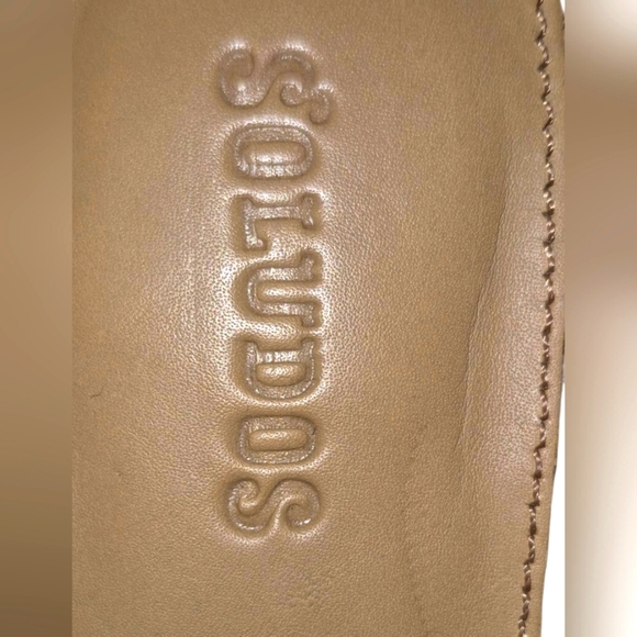 Soludos Suede Slide Sandals With Jute Wrapped Heels - Picture 9 of 10